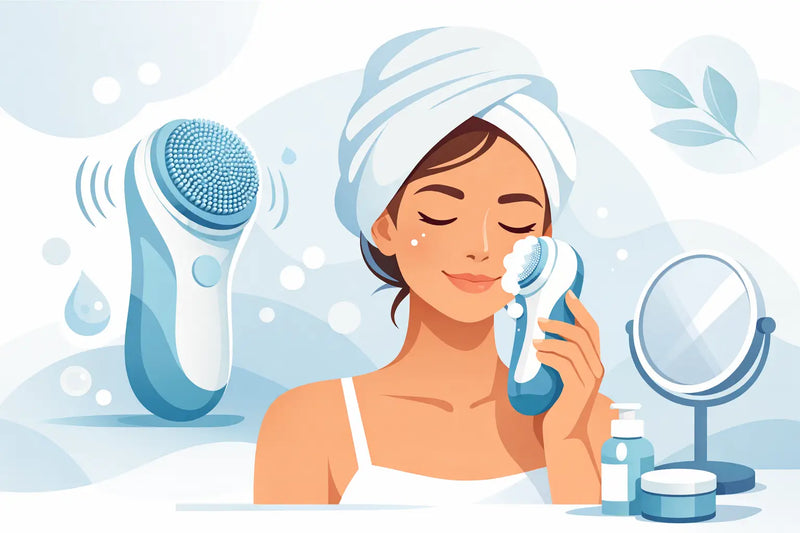 How to Use Sonic Cleansing Brush Right