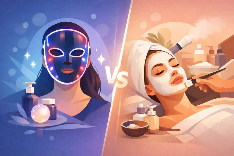 LED Mask vs Facials: Which Works Better?