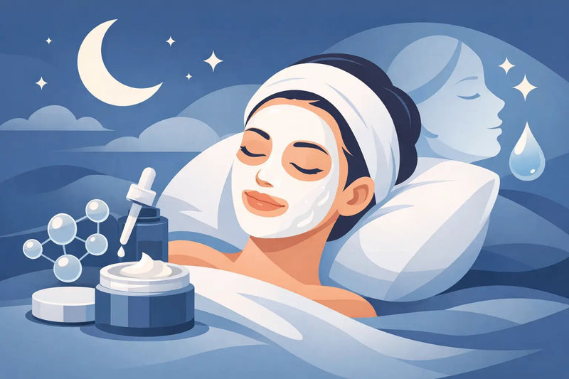 Overnight Collagen Face Mask Benefits