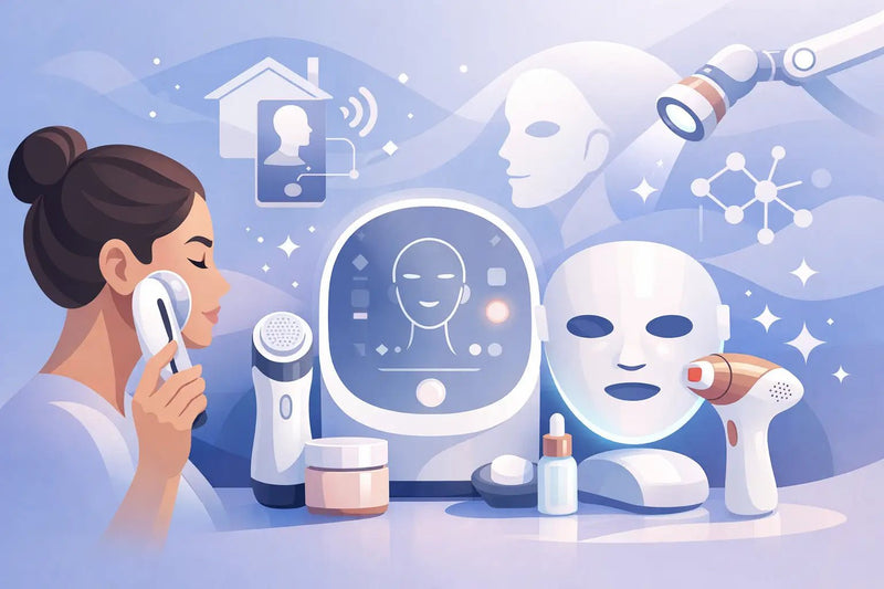 El futuro de la tecnología de belleza en el hogar