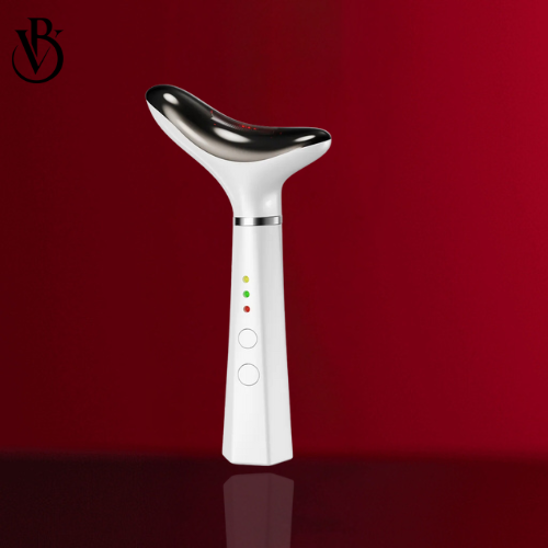 Beautivana Neck & Face Massager – 3 Color Modes & Vibration