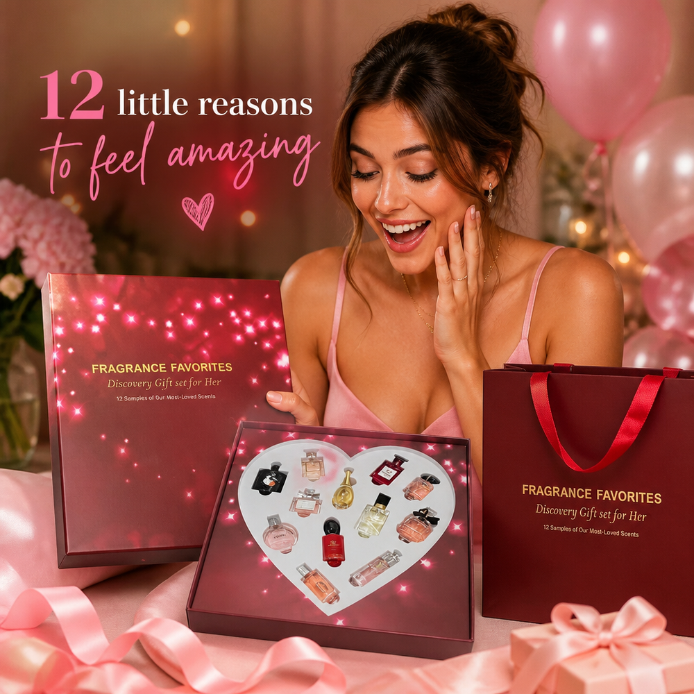 Fragrance Favorites Mini Perfume Set – 12 Iconic Scents