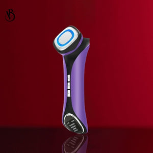 Hot & Cold EMS Microcurrent Beauty Device with Light Therapy & Vibration