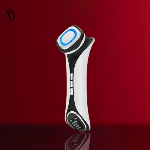 Hot & Cold EMS Microcurrent Beauty Device with Light Therapy & Vibration