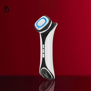Hot & Cold EMS Microcurrent Beauty Device with Light Therapy & Vibration