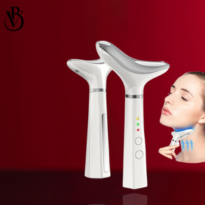 Beautivana Neck & Face Massager – 3 Color Modes & Vibration