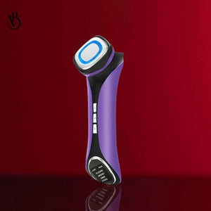 4 - in - 1 EMS Microcurrent Facial Device – Hot & Cold Therapy - Beautivana