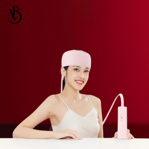 Electric Heating Head Massager Belt | Air Compression Forehead Massager for Relaxation