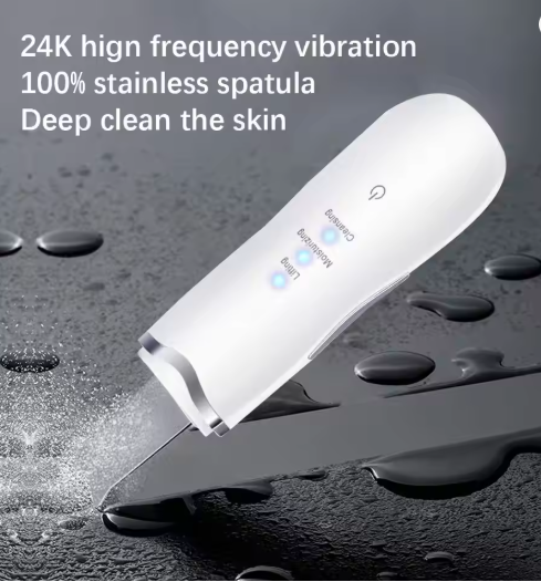 EMS Ultrasonic Scraper Leather Machine | Skin Lifting & Blackhead Removal
