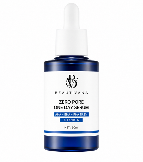 Beautivana Zero Pore Refining Serum – AHA + BHA + PHA 15.2%