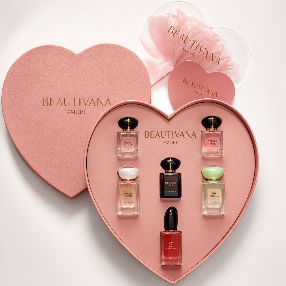 Luxury Mini Perfume Gift Set- 6-Piece Fragrance Collection