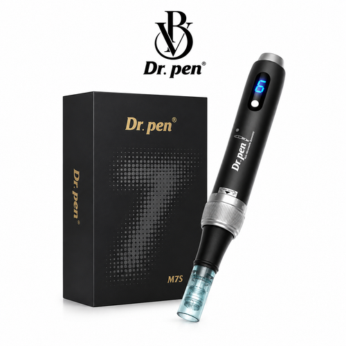 Beautivana Wireless Microneedling Pen Kit for professional skin renewal, featuring adjustable speed and precision cartridges.