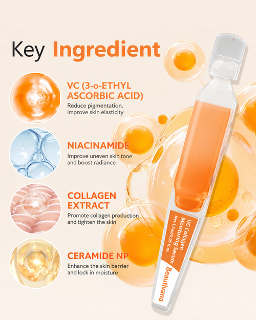 Beautivana Vitamin C Collagen Serum Ampoules 30 Count product image