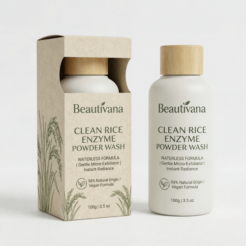Beautivana Clean Rice Enzyme Powder Wash 100g product image