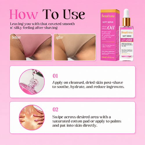 Beautivana Hydrating After Shave Oil product image