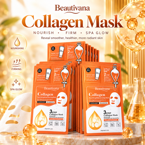 Beautivana 4-Piece Hydrating Facial Mask Set product image