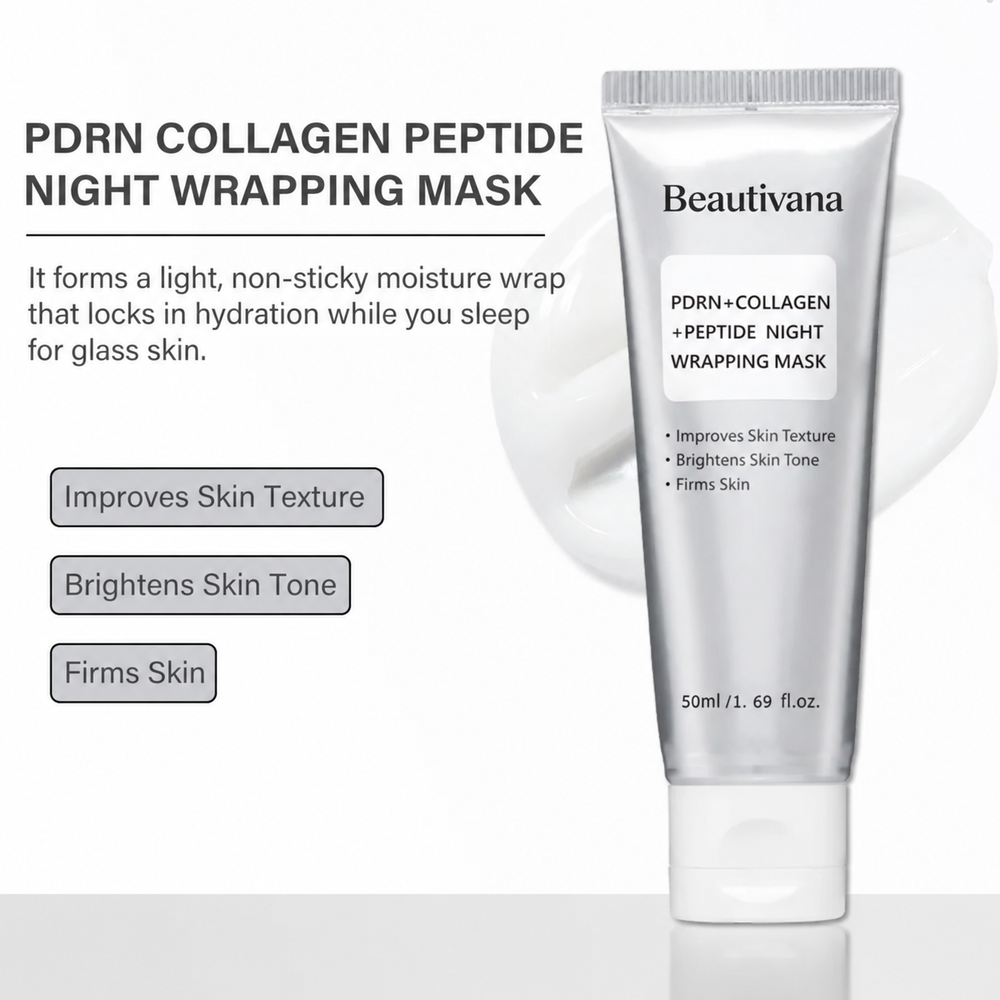 Beautivana PDRN Collagen Peptide Night Wrapping Mask 1.69 fl oz product image