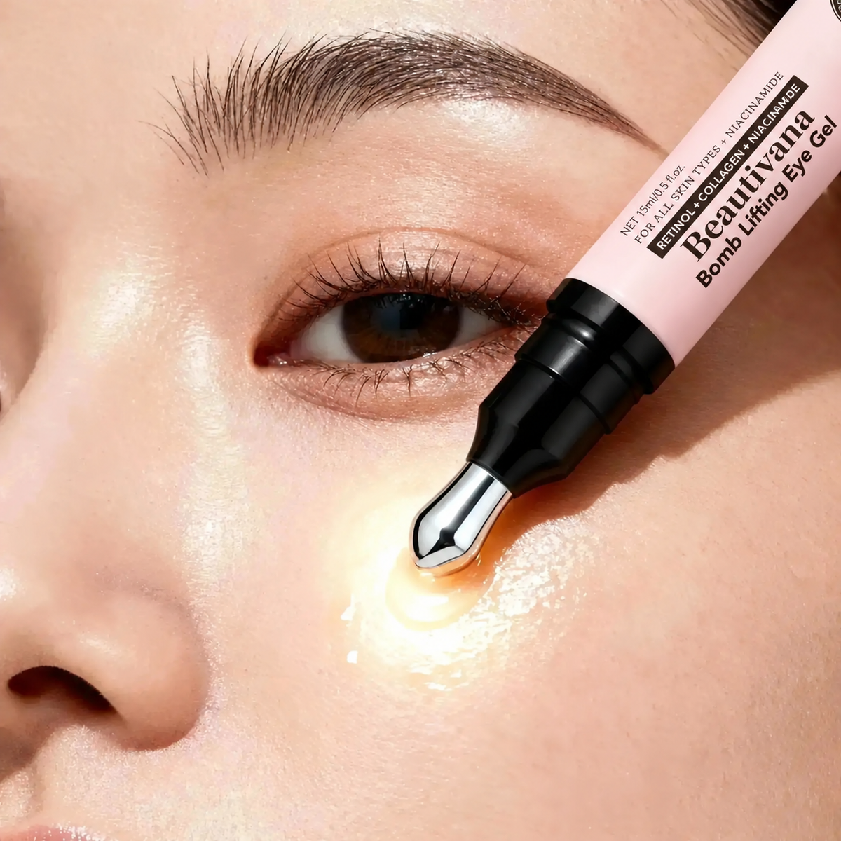 Beautivana Under-Eye Gel with Retinol Collagen and Niacinamide product image