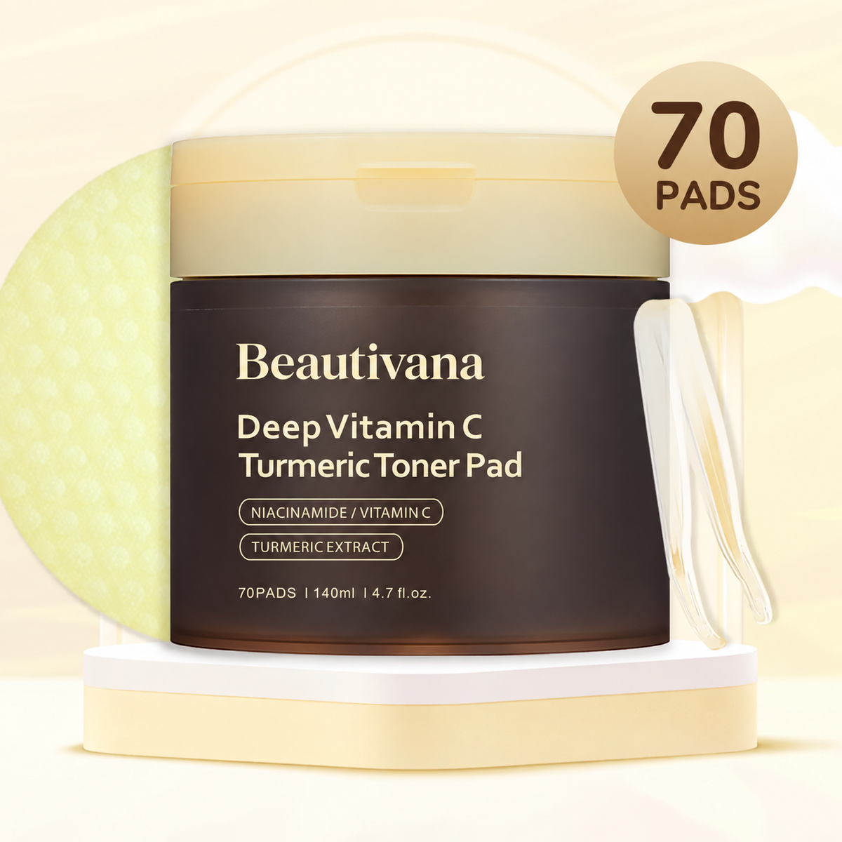 Beautivana Vitamin C Daily Care Toner Pads product image