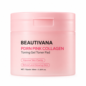 Beautivana PDRN Pink Collagen Toner Pads 70 Count product image