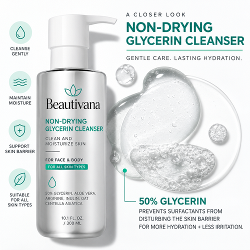 KOEC glycerin face and body cleanser 300 mL