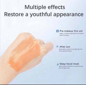 AIVI overnight hydrating capsules – multi-use sleep mask for pre-makeup, after sun, and youthful skin restoration