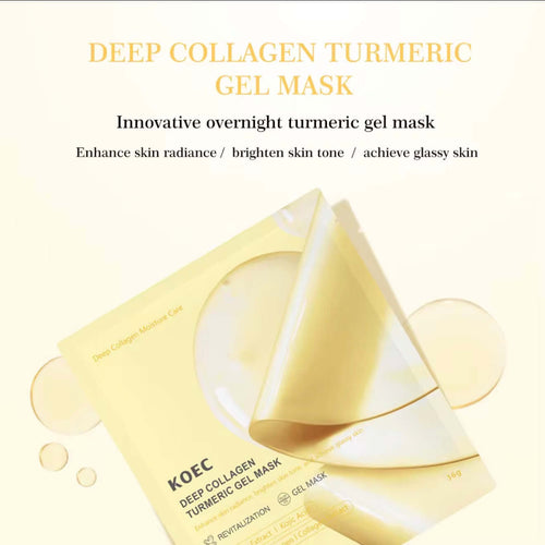 KOEC Golden Glow Turmeric Skincare Set – Kojic Acid Brightening, Collagen Hydration & Dark Spot Repair System product image