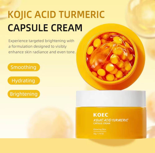 KOEC Golden Glow Turmeric Skincare Set – Kojic Acid Brightening, Collagen Hydration & Dark Spot Repair System product image