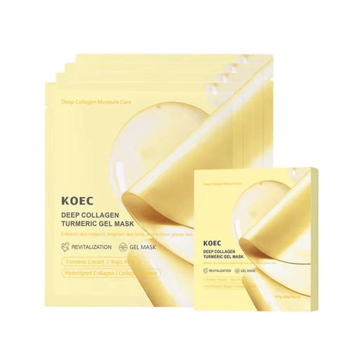KOEC Golden Glow Turmeric Skincare Set – Kojic Acid Brightening, Collagen Hydration & Dark Spot Repair System product image