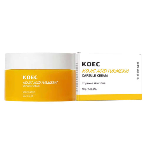 KOEC Golden Glow Turmeric Skincare Set – Kojic Acid Brightening, Collagen Hydration & Dark Spot Repair System product image
