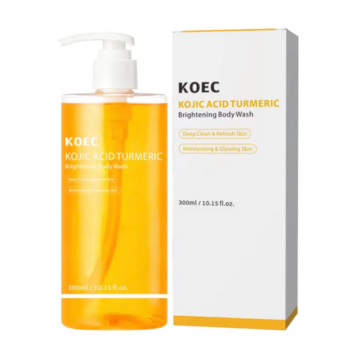 KOEC Golden Glow Turmeric Skincare Set – Kojic Acid Brightening, Collagen Hydration & Dark Spot Repair System product image