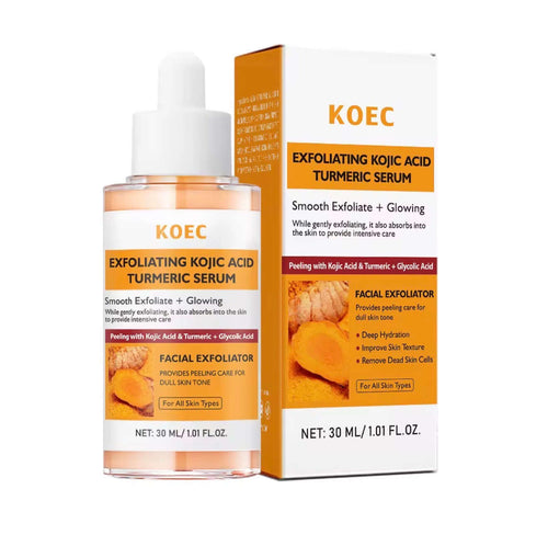 KOEC Golden Glow Turmeric Skincare Set – Kojic Acid Brightening, Collagen Hydration & Dark Spot Repair System product image