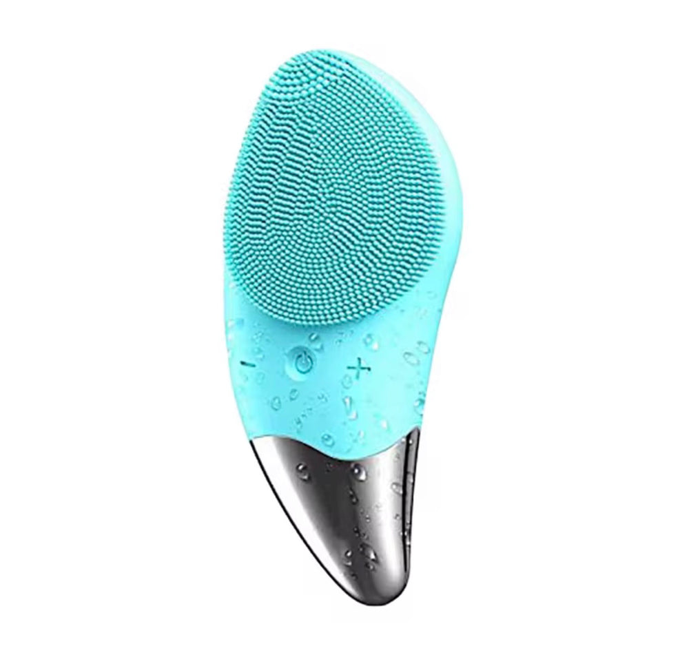Beautivana Sonic Facial Cleansing Brush – Waterproof Silicone Face Scrubber, Deep Pore Cleanser, 6 Speeds, Glow Skin Tool