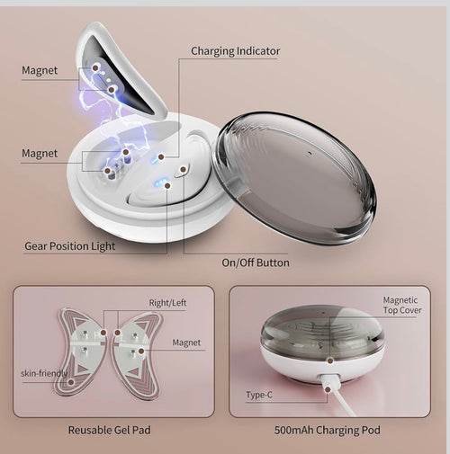 Beautivana Red Light & Microcurrent Under Eye Massager