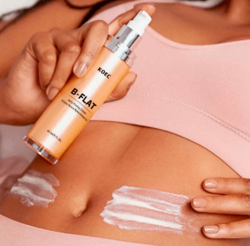 KOEC B‑FLAT Belly Firming Cream – Tighten, Tone & Smooth with Avocado Oil + Centella + Purslane