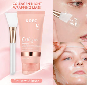KOEC Collagen Night Wrapping Mask (with Brush)