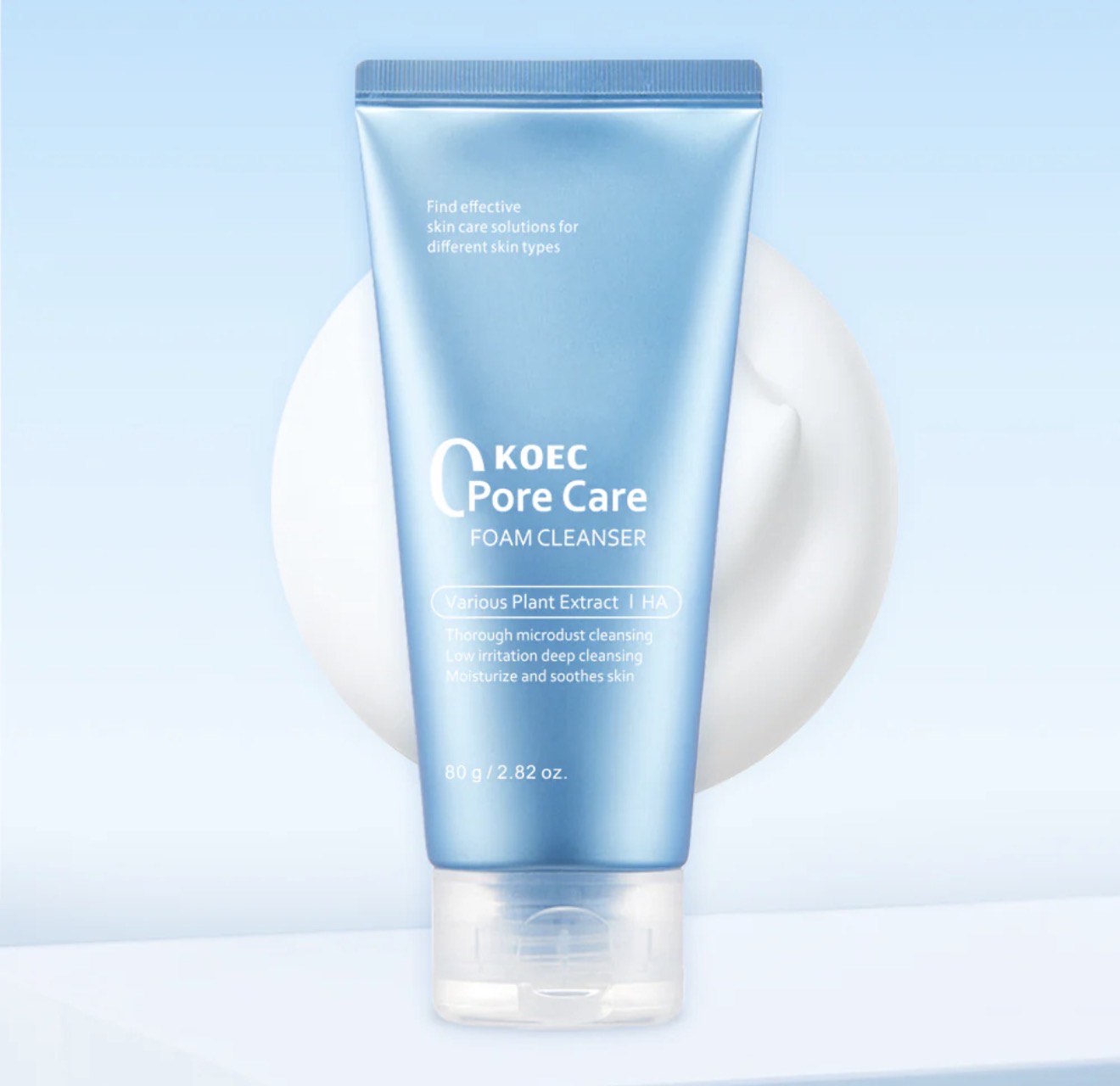 KOEC Pore Care Foam Cleanser (80g)
