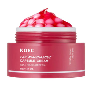 KOEC TXA Niacinamide Capsule Cream – TXA + Niacinamide 5% for Clear & Radiant Skin