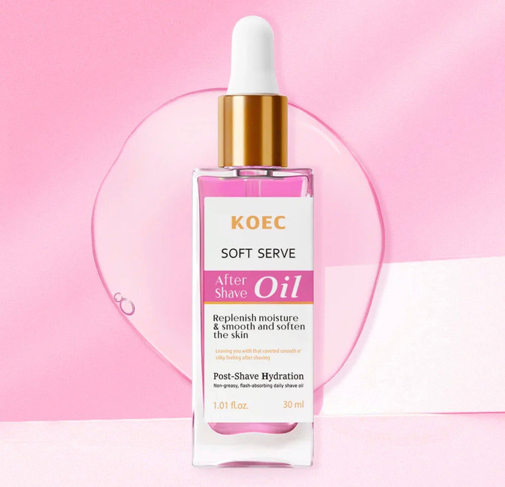 KOEC Soft Serve After Shave Oil – Hydrating & Soothing Post-Shave Skincare | 30ml