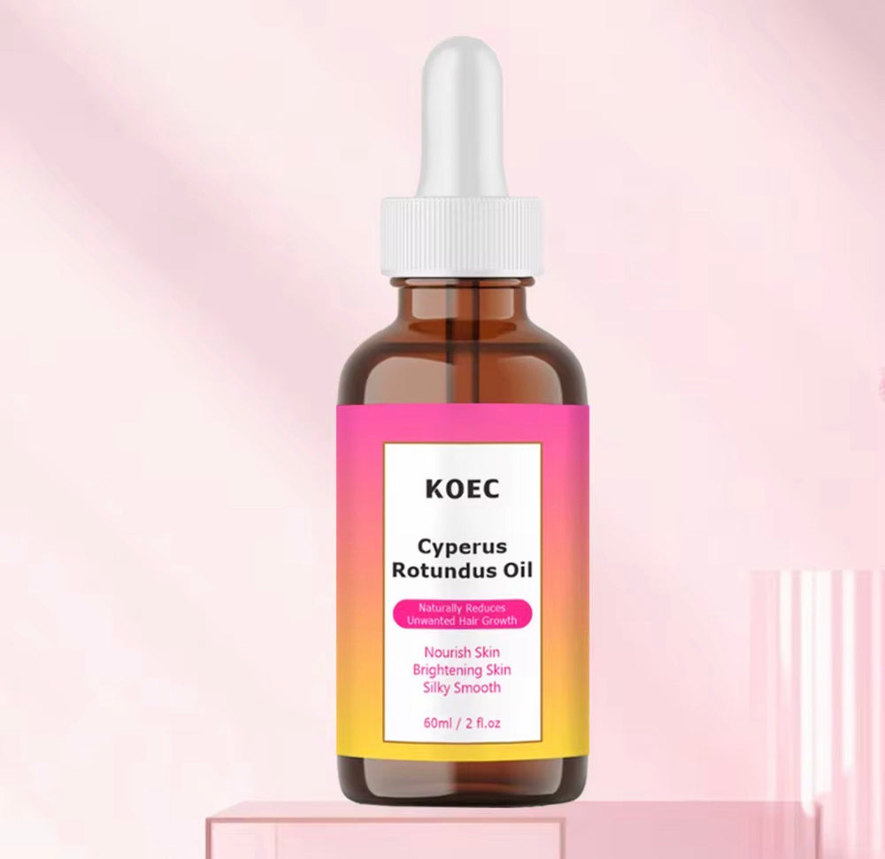 KOEC Cyperus Rotundus Oil – Natural Hair Growth Reduction & Skin Nourishing Oil
