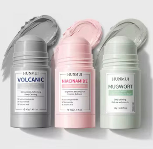 Beautivana 3-Piece Deep Cleansing Mud Mask Stick Set