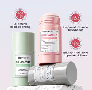 Beautivana 3-Piece Deep Cleansing Mud Mask Stick Set