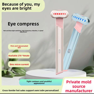 4-in-1 Facial Device with Red Light Therapy – Anti-Aging, Pore Cleaning, USB Rechargeable