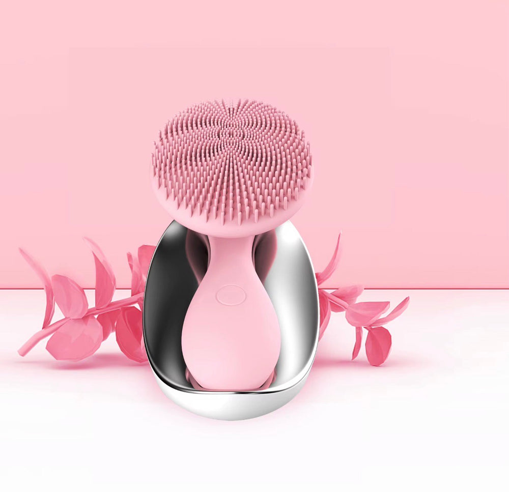 Sonic Facial Cleansing Brush | Deep Clean & Exfoliate | Waterproof Silicone Face Cleaner for Daily Use
