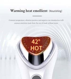 Ultrasonic Skin Rejuvenation Device Device | Multi-Function Skin Care Tool for Anti-Aging and Moisturizing