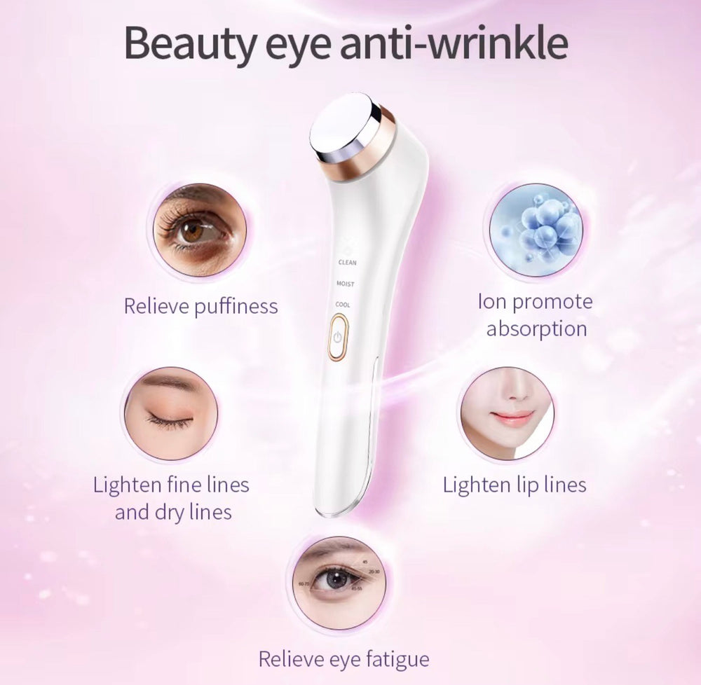 Beautivana Cold and Hot Ion Beauty Eyes Hammer – Anti-Wrinkle Massager