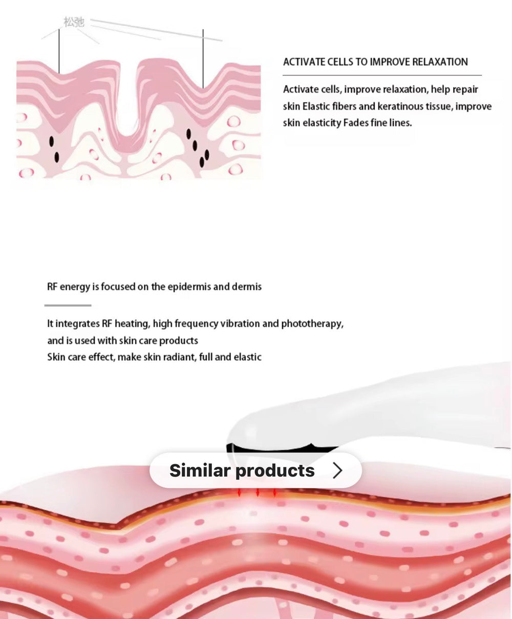 Beautivana Radio Frequency Eye Massager – With Anti-Wrinkle Technology