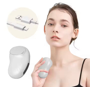 Red Bean Hot and Cold Facial Massager – Skin Firming & Anti-Aging