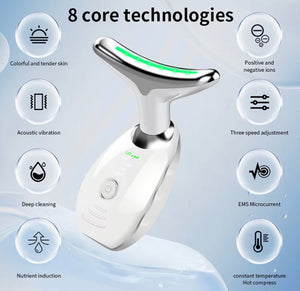 Beautivana Facial & Neck Device – EMS Lifting for Jawline & Neck