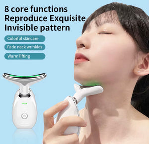 Beautivana Facial & Neck Device – EMS Lifting for Jawline & Neck